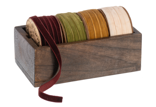 Holiday Ribbon on Spool Set (4pc set) by Ganz MX196643