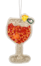 Load image into Gallery viewer, Embroidered Holiday Drink Ornaments by Ganz MX197057