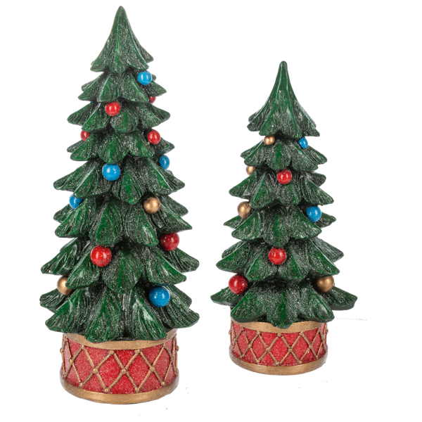 Tree on Drum Set (2pc set) by Ganz MX197203