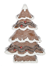 Load image into Gallery viewer, Gingerbread Tree Set (3pc set) by Ganz MX197358