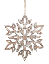 Load image into Gallery viewer, Snowflake Ornaments by Ganz MX197461