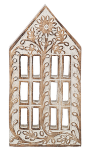 Scroll Work Village House (3pc set) by Ganz MX197462