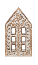 Load image into Gallery viewer, Scroll Work Village House (3pc set) by Ganz MX197462