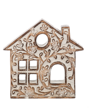 Load image into Gallery viewer, Scroll Work Village House (3pc set) by Ganz MX197462