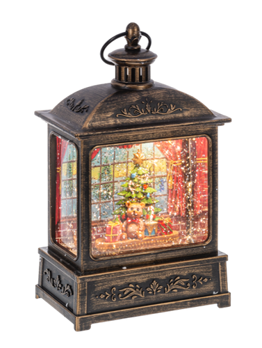 LED Light Up Shimmer Lantern by Ganz MX197653