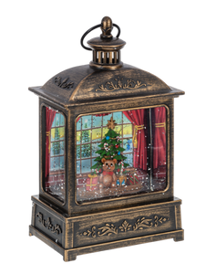 LED Light Up Shimmer Lantern by Ganz MX197653