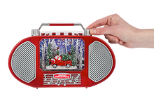 Load image into Gallery viewer, LED Light Up Shimmer Radio Figurine by Ganz MX197654