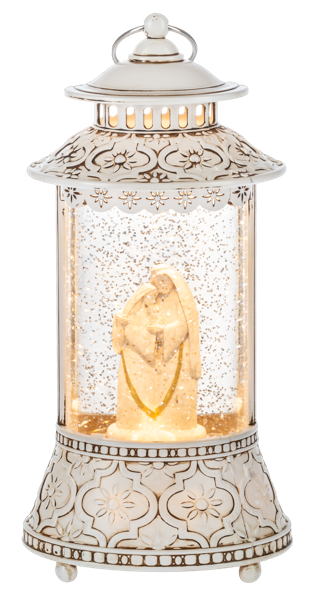 LED Light Up Shimmer Holy Family Figurine by Ganz MX197858