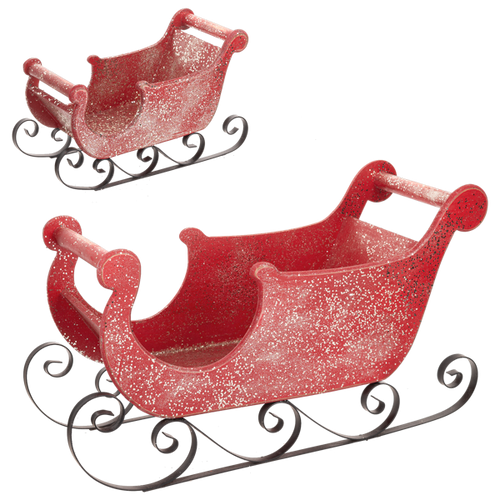 Santa Sleigh Set (2pc set) by Ganz MX199378