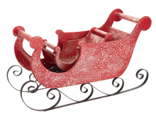 Load image into Gallery viewer, Santa Sleigh Set (2pc set) by Ganz MX199378