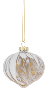 Load image into Gallery viewer, Marbleized Holiday Shape Ornaments by Ganz MX199573