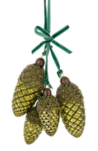 Load image into Gallery viewer, Pinecone Cluster Ornaments by Ganz MX199576