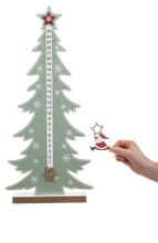 Load image into Gallery viewer, Tree w/ Santa Countdown Calendar by Ganz MX199956