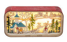 Load image into Gallery viewer, LED Light Up Laser-Cut Winter Scene Figurines by Ganz MX200117