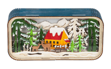 Load image into Gallery viewer, LED Light Up Laser-Cut Winter Scene Figurines by Ganz MX200117