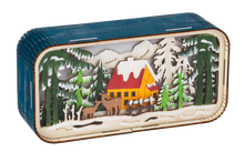 Load image into Gallery viewer, LED Light Up Laser-Cut Winter Scene Figurines by Ganz MX200117