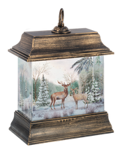 Load image into Gallery viewer, LED Light Up Shimmer Deer Lantern by Ganz MX200207
