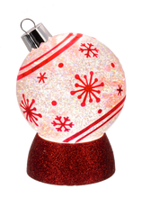 Load image into Gallery viewer, LED Light Up Snowflake Ornament Shimmers by Ganz MX200235