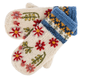 Embroidered Mitten Pairs by Ganz MX200260