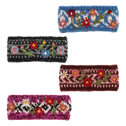 Embroidered Winter Headbands by Ganz MX200262