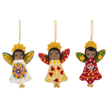 Load image into Gallery viewer, Embroidered Angel Ornaments by Ganz MX200317