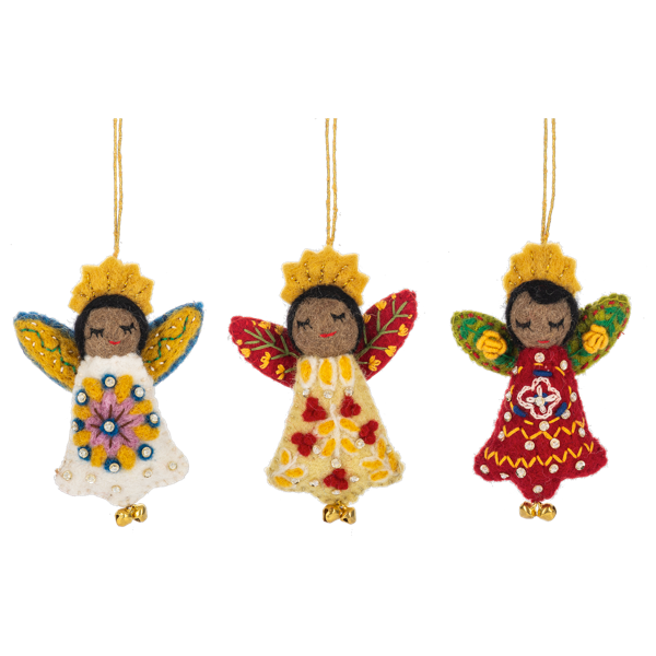 Embroidered Angel Ornaments by Ganz MX200317