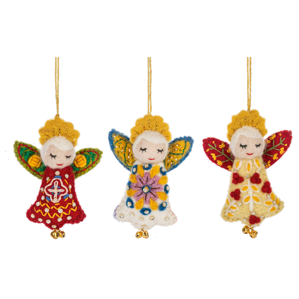 Embroidered Angel Ornaments by Ganz MX200318