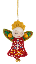 Load image into Gallery viewer, Embroidered Angel Ornaments by Ganz MX200318