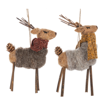 Load image into Gallery viewer, Woodland Deer Figurine Ornament by Ganz MX200358
