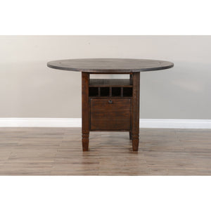 Homestead Counter Height Table by Sunny Designs 1013TL2-B, 1013TL2-T