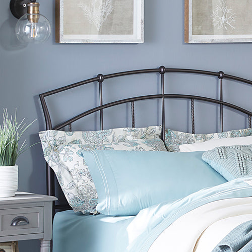 Vancouver Full/Queen Metal Headboard by HH2/Hillsdale 1024-490 Antique Brown
