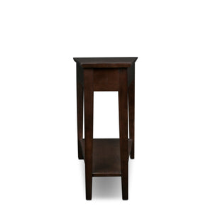 Compact Recliner Wedge Table by Design House 10074-CH Chocolate Oak