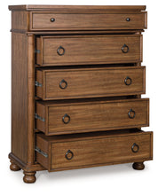 Load image into Gallery viewer, Rowlenstown Chest of Drawers by Ashley Furniture PCB824-46 Brown
