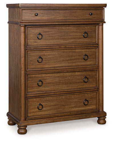 Rowlenstown Chest of Drawers by Ashley Furniture PCB824-46 Brown