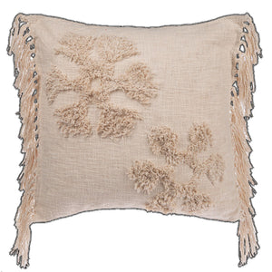 Tufted Multi Snowflake Pillow by Ganz CX181523