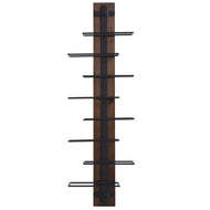 Wood and Metal Wall Wine Holder by StyleCraft WI52113