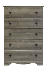 Load image into Gallery viewer, Weathered Gray Ash 5 Drawer Chest by Perdue 3343
