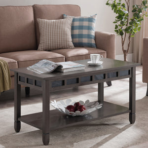 Slate Accent Coffee Table by Leick 10058-GR