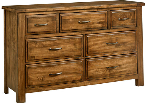 Maple Road Triple Dresser by Vaughan-Bassett 118-003