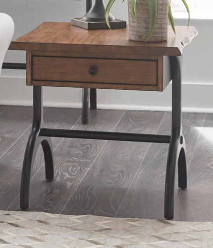 Collection 1219 Rectangular End Table by Null Furniture 1219-05