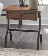 Collection 1219 Rectangular End Table by Null Furniture 1219-05