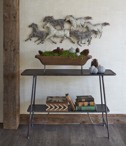 Distressed Layered Horse Wall Decor by Ganz 138808