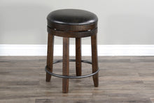 Load image into Gallery viewer, Homestead 24&quot;H Swivel Stool w/Cushion Seat by Sunny Designs 1624TL2-24