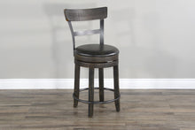 Load image into Gallery viewer, Homestead 24&quot;H Swivel Barstool w/Cushion Seat by Sunny Designs 1624TL2-B24
