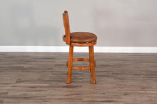 Load image into Gallery viewer, Sedona Swivel 24"H Barstool by Sunny Designs 1646RO-B24