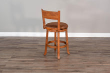 Load image into Gallery viewer, Sedona Swivel 24"H Barstool by Sunny Designs 1646RO-B24