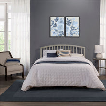 Load image into Gallery viewer, Carolina Wood Full/Queen Headboard by Hillsdale Furniture 2546­-490 Gray