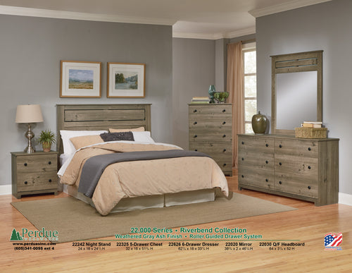 Riverbend Queen/Full Headboard by Perdue 22030