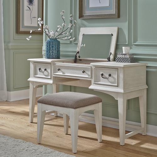 Bayside Vanity Desk by Liberty Furniture 249-BR35
