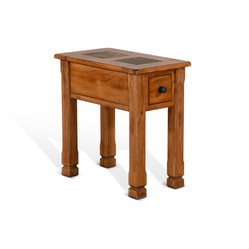 Sedona Chairside Table by Sunny Designs 3143RO2-CS